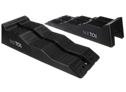 Nájezdové rampy pro auto MECHANIC CAR RAMP 4T, 2ks, černá