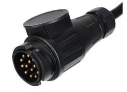 Prodlužovací 13pin kabel - závěsná zásuvka+zástrčka TRAILER CABLE 8, 12V, 5m