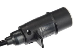 Propojovací spirálový kabel 7pin typ S TRAILER CABLE 10, plastová zástrčka, 24V, 3,5m