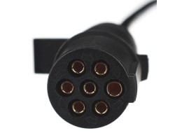 Propojovací spirálový kabel 7pin typ N TRAILER CABLE 11, plastová zástrčka, 24V, 3,5m