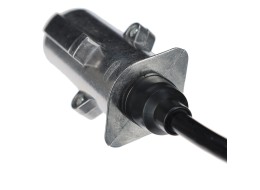 Propojovací spirálový kabel 7pin typ S TRAILER CABLE 12, kovová zástrčka, 24V, 3,5m