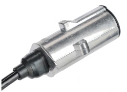 Propojovací spirálový kabel 7pin typ N TRAILER CABLE 13, kovová zástrčka, 24V, 3,5m