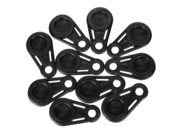Sada úchytů s okem pro upevnění plachty TRAILER TARP HOOK SET 1, 10ks