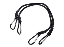 Gumové upínací popruhy/gumicuky CARGO CORD CARABINER 50, 50cm, 2ks