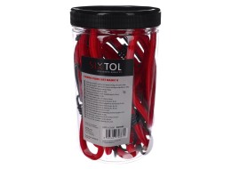 Sada gumových upínacích popruhů/gumicuků CARGO CORD SET BASIC 8, 8ks