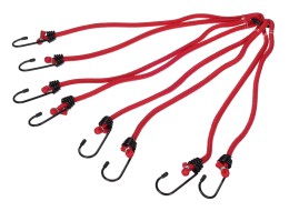 Gumové upínací popruhy/gumicuky pavouk CARGO CORD SPIDER BASIC 80, 80cm, 8 ramen