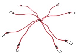 Gumové upínací popruhy/gumicuky pavouk CARGO CORD SPIDER BASIC 80, 80cm, 8 ramen