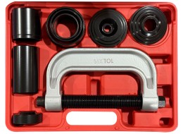 Sada adaptérů pro demontáž kulových čepů MECHANIC BALL JOINT 6, 10 ks