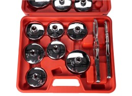 Sada kalíškových klíčů na olejové filtry MECHANIC OIL WRENCH 16, 16 ks