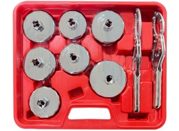 Sada kalíškových klíčů na olejové filtry MECHANIC OIL WRENCH 16, 16 ks