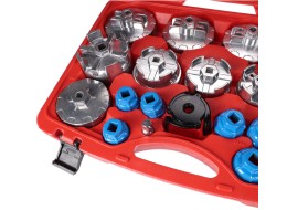 Sada na demontáž olejových filtrů MECHANIC OIL WRENCH 19, 19 ks