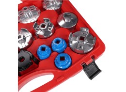 Sada na demontáž olejových filtrů MECHANIC OIL WRENCH 19, 19 ks