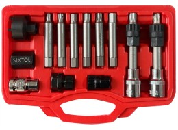 Sada na demontáž řemenice MECHANIC PULLEY SET 1, 13 ks