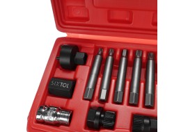 Sada na demontáž řemenice MECHANIC PULLEY SET 1, 13 ks