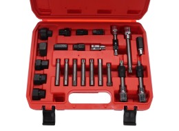 Sada na montáž a demontáž řemenic alternátoru MECHANIC PULLEY SET 3, 24 ks