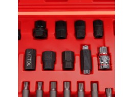 Sada na montáž a demontáž řemenic alternátoru MECHANIC PULLEY SET 4, 30 ks