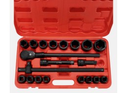 Sada nástrčných hlavic s ráčnou MECHANIC WRENCH SET 2, heavy-duty, 21 ks