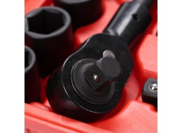 Sada nástrčných hlavic s ráčnou MECHANIC WRENCH SET 2, heavy-duty, 21 ks