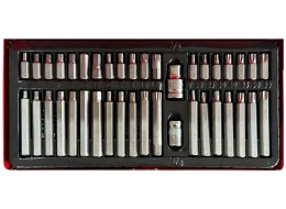 Sada torx bitů v kovovém pouzdře MECHANIC TORX SET 1, 40 ks