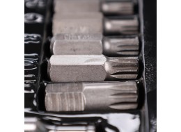 Sada torx bitů v kovovém pouzdře MECHANIC TORX SET 1, 40 ks