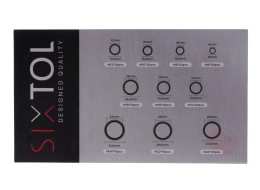 Sada těsnicích kroužků z NBR a oceli MECHANIC RING SET 3, M6–M24, 180 ks