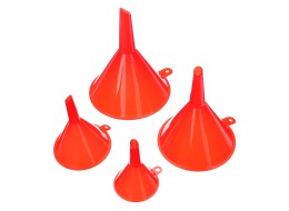 Sada trychtýřů na dolévání kapalin MECHANIC FUNNEL SET 3, 9 ks