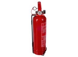 Práškový hasicí přístroj FIRE STOP 1 kg, ABC, celokovový, včetně kovového držáku