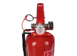 Práškový hasicí přístroj FIRE STOP 1 kg, ABC, celokovový, včetně kovového držáku