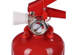 Práškový hasicí přístroj FIRE STOP 1 kg, ABC, celokovový, včetně kovového držáku
