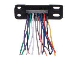 Zásuvka OBD-II s 16 piny ukončená 10cm propojovacími kabely MECHANIC CABLE 25