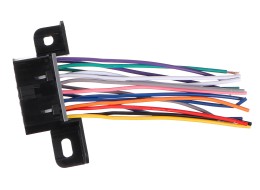 Zásuvka OBD-II s 16 piny ukončená 10cm propojovacími kabely MECHANIC CABLE 25