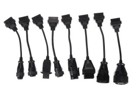 Kompletní sada OBD-II redukcí pro nákladní auta MECHANIC CABLE SET 2, 8ks