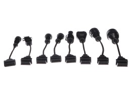 Kompletní sada OBD-II redukcí pro nákladní auta MECHANIC CABLE SET 2, 8ks
