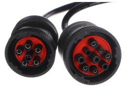 OBD-II redukce 9-pin J1939 a 6-pin J1708 MECHANIC CABLE 8