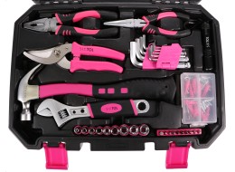Sada nářadí HOME PINK 128