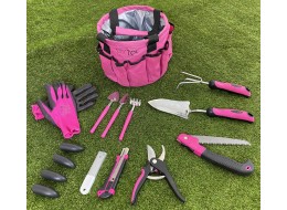 Sada zahradního nářadí GARDEN PINK 10