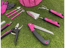 Sada zahradního nářadí GARDEN PINK 10