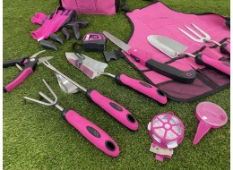 Sada zahradního nářadí GARDEN PINK 12