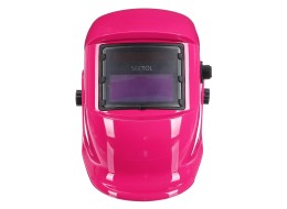 Svářecí kukla samostmívací WELDING MASK 4, růžová
