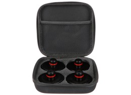 Sada gumových podložek pro hever JACK PAD SET 4T pro vozy Tesla, stopka 24mm, 4ks