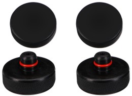 Sada gumových podložek pro hever JACK PAD SET 4T pro vozy Tesla, stopka 24mm, 4ks