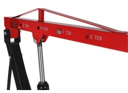 Dílenský hydraulický jeřáb MECHANIC CRANE 2T, 78kg, 230cm,