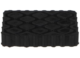 Gumová podložka pro zvedák automobilů JACK PAD 16, 120x80x20 mm