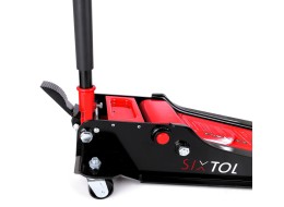 Pojízdný hydraulický zvedák heavy-duty 4T nízkoprofilový, s pedálem SX JACK PEDAL 4T BLACK