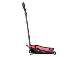 Pojízdný hydraulický zvedák heavy-duty 4T nízkoprofilový, s pedálem SX JACK PEDAL 4T BLACK