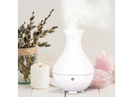Aroma difuzer Bloom bílý lesk 200ml