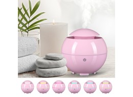 Aroma difuzer Globe růžový lesk 150ml