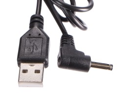 Náhradní napájecí USB kabel DC jack 3,5x1,35mm, pro difuzéry Flower a Ball