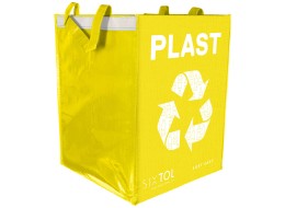 Tašky na tříděný odpad SORT EASY 4 CARTON, 30x30x40cm, 4x36l, 4ks