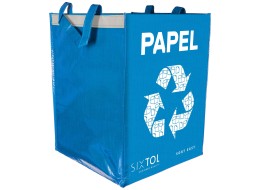 Tašky na tříděný odpad SORT EASY 3 BASIC ES, 30x30x40 cm, 3 x 36 l, 3 ks